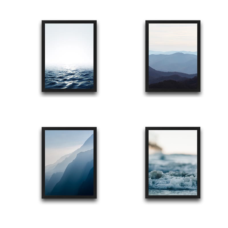 Dekorativ InnRammemet maling 30x40 cm - Flerfarget - Innredning - Bilder & kunst - Lerretsbilder