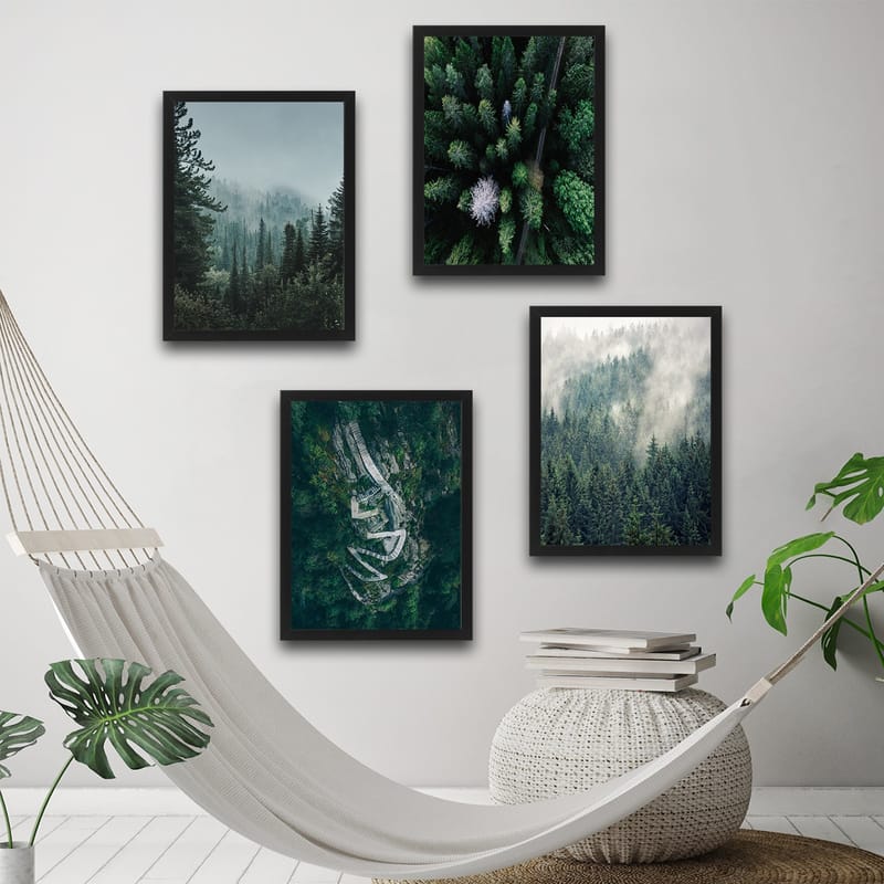 Dekorativ InnRammemet maling 30x40 cm - Flerfarget - Innredning - Bilder & kunst - Lerretsbilder