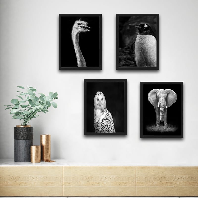 Dekorativ InnRammemet maling 30x40 cm - Flerfarget - Innredning - Bilder & kunst - Lerretsbilder