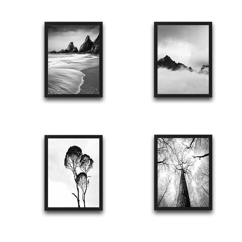 Dekorativ InnRammemet maling 30x40 cm - Flerfarget - Innredning - Bilder & kunst - Lerretsbilder