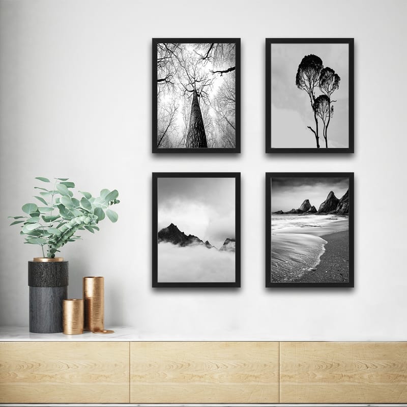 Dekorativ InnRammemet maling 30x40 cm - Flerfarget - Innredning - Bilder & kunst - Lerretsbilder