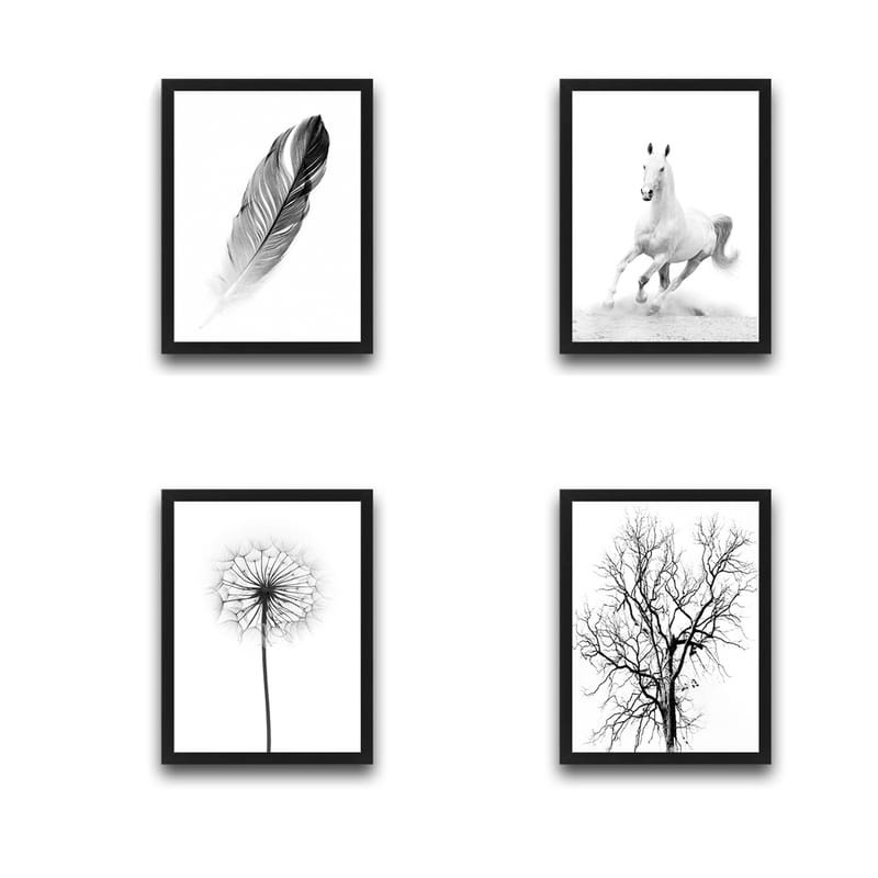 Dekorativ InnRammemet maling 30x40 cm - Flerfarget - Innredning - Bilder & kunst - Lerretsbilder
