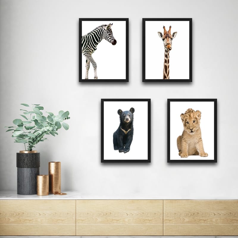 Dekorativ InnRammemet maling 30x40 cm - Flerfarget - Innredning - Bilder & kunst - Lerretsbilder