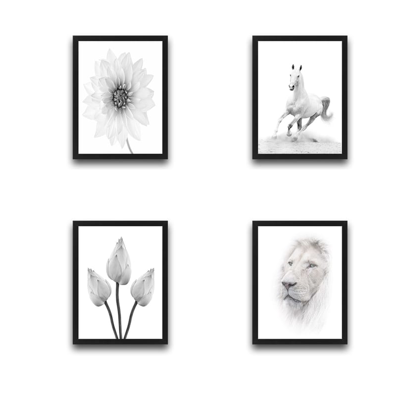 Dekorativ InnRammemet maling 30x40 cm - Flerfarget - Innredning - Bilder & kunst - Lerretsbilder