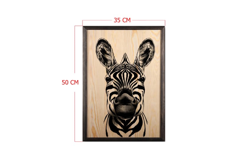 Dekorativ InnRammemet maling 35x50 cm - Flerfarget - Innredning - Bilder & kunst - Lerretsbilder