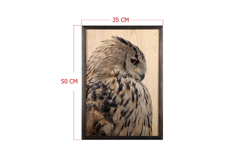 Dekorativ InnRammemet maling 35x50 cm - Flerfarget - Innredning - Bilder & kunst - Lerretsbilder
