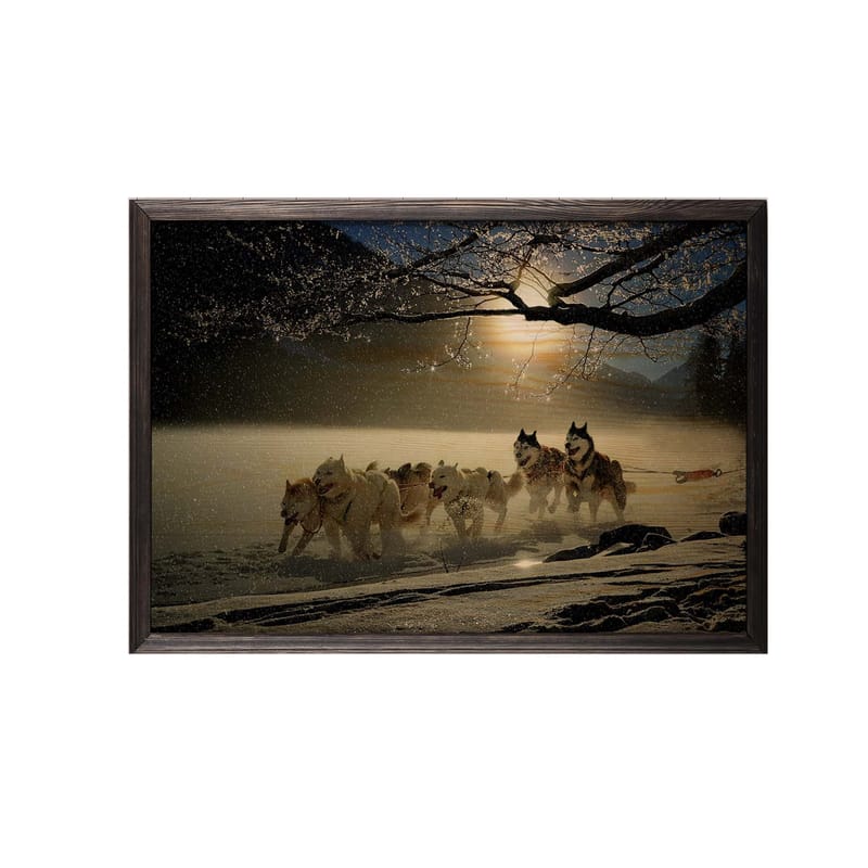 Dekorativ InnRammemet maling 35x50 cm - Flerfarget - Innredning - Bilder & kunst - Lerretsbilder