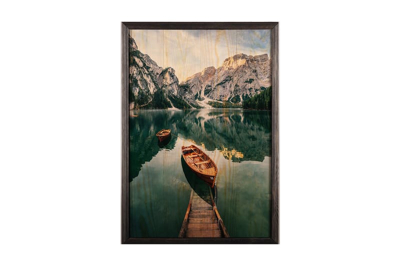 Dekorativ InnRammemet maling 50x70 cm - Flerfarget - Innredning - Bilder & kunst - Lerretsbilder