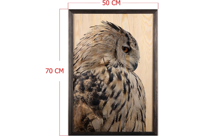 Dekorativ InnRammemet maling 50x70 cm - Flerfarget - Innredning - Bilder & kunst - Lerretsbilder