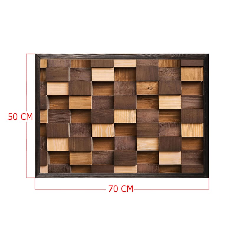 Dekorativ InnRammemet maling 50x70 cm - Flerfarget - Innredning - Bilder & kunst - Lerretsbilder