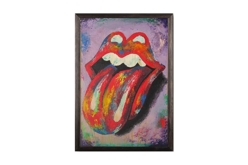 Dekorativ InnRammemet maling 50x70 cm - Flerfarget - Innredning - Bilder & kunst - Lerretsbilder