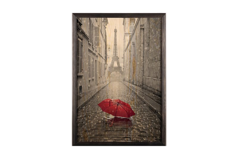 Dekorativ InnRammemet maling 50x70 cm - Flerfarget - Innredning - Bilder & kunst - Lerretsbilder
