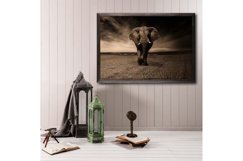 Dekorativ InnRammemet maling 50x70 cm - Flerfarget - Innredning - Bilder & kunst - Lerretsbilder