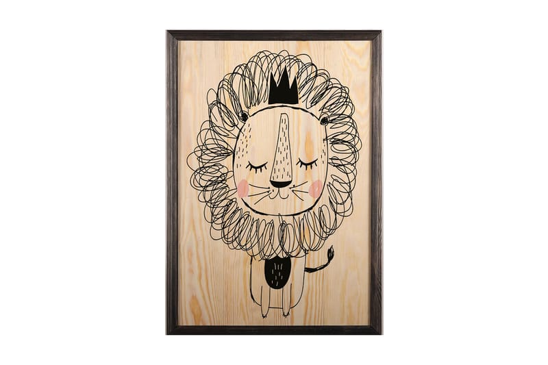 Dekorativ InnRammemet maling 50x70 cm - Flerfarget - Innredning - Bilder & kunst - Lerretsbilder