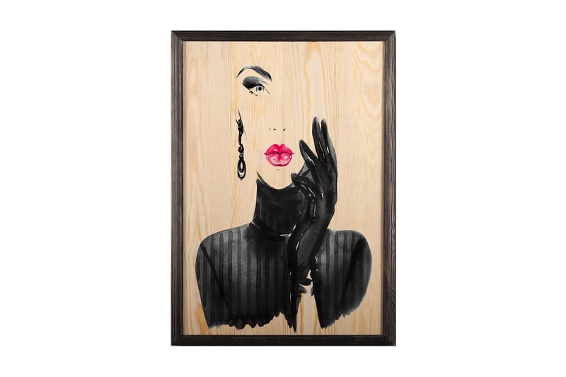 Dekorativ InnRammemet maling 50x70 cm - Flerfarget - Innredning - Bilder & kunst - Lerretsbilder