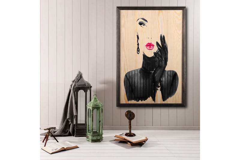 Dekorativ InnRammemet maling 50x70 cm - Flerfarget - Innredning - Bilder & kunst - Lerretsbilder