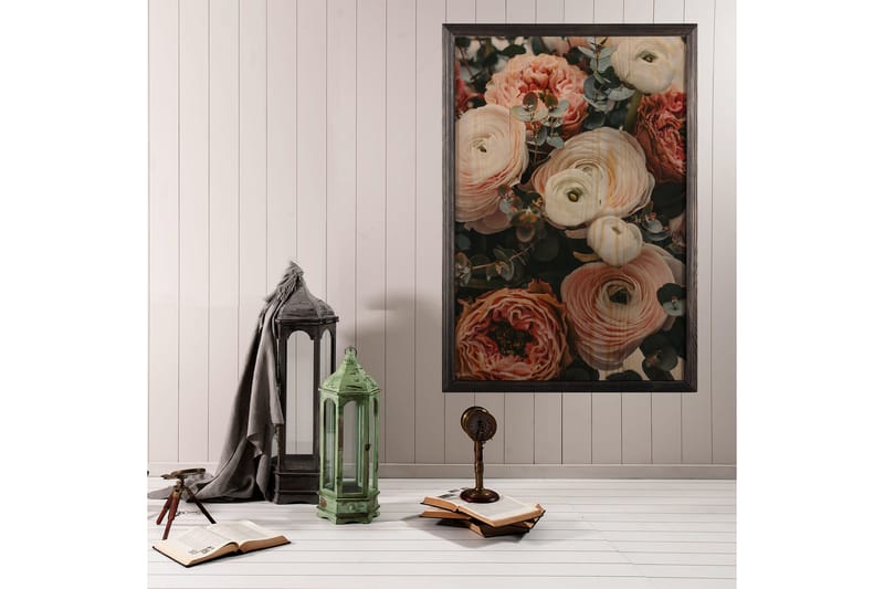 Dekorativ InnRammemet maling 50x70 cm - Flerfarget - Innredning - Bilder & kunst - Lerretsbilder