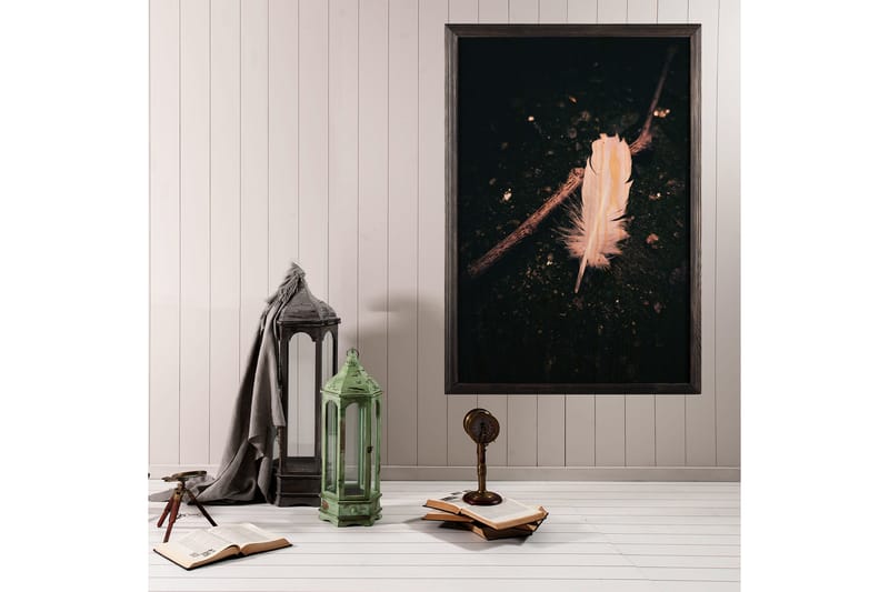 Dekorativ InnRammemet maling 50x70 cm - Flerfarget - Innredning - Bilder & kunst - Lerretsbilder