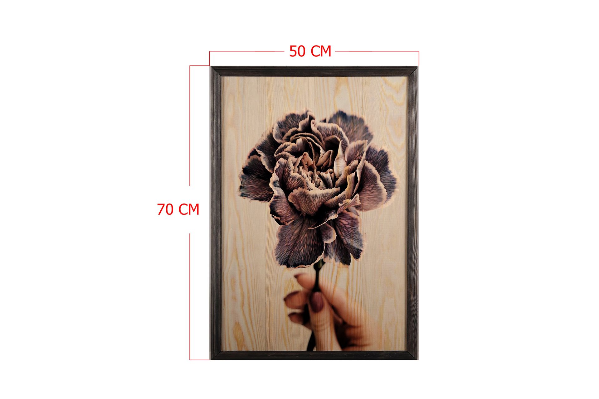 Dekorativ InnRammemet maling 50x70 cm - Flerfarget - Innredning - Bilder & kunst - Lerretsbilder