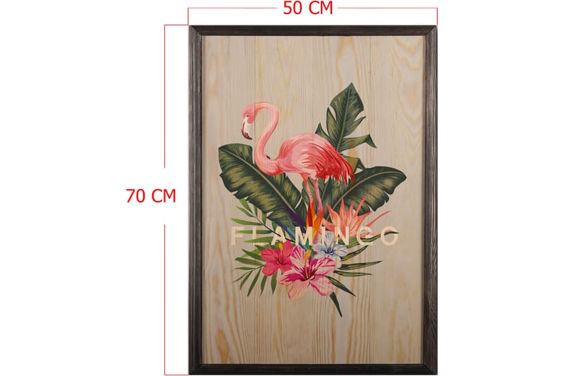 Dekorativ InnRammemet maling 50x70 cm - Flerfarget - Innredning - Bilder & kunst - Lerretsbilder