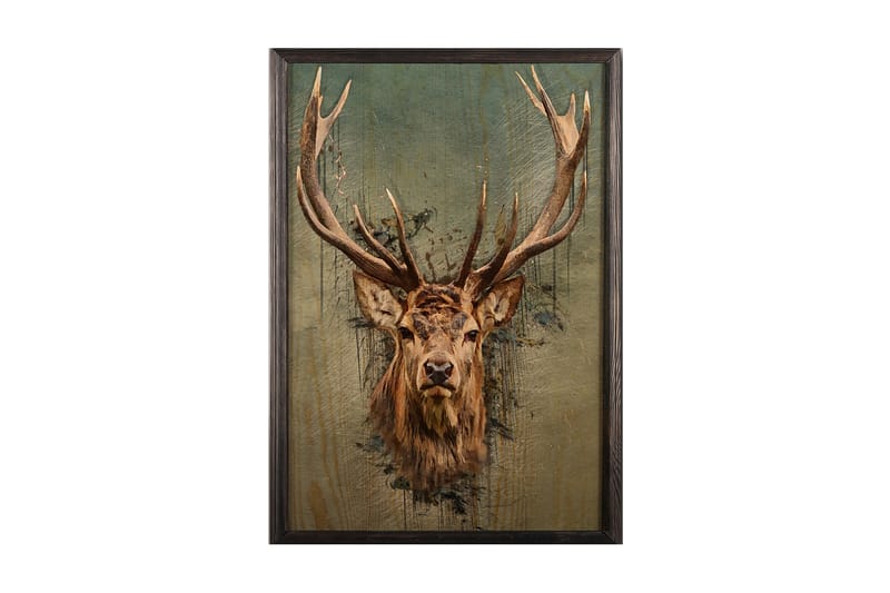 Dekorativ InnRammemet maling 50x70 cm - Flerfarget - Innredning - Bilder & kunst - Lerretsbilder