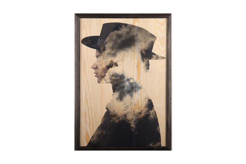 Dekorativ InnRammemet maling 50x70 cm - Flerfarget - Innredning - Bilder & kunst - Lerretsbilder