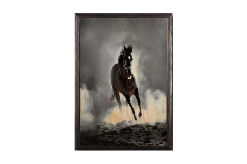 Dekorativ InnRammemet maling 50x70 cm - Flerfarget - Innredning - Bilder & kunst - Lerretsbilder