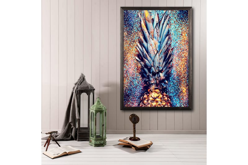 Dekorativ InnRammemet maling 50x70 cm - Flerfarget - Innredning - Bilder & kunst - Lerretsbilder