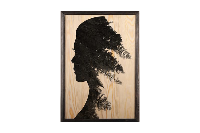 Dekorativ InnRammemet maling 50x70 cm - Flerfarget - Innredning - Bilder & kunst - Lerretsbilder