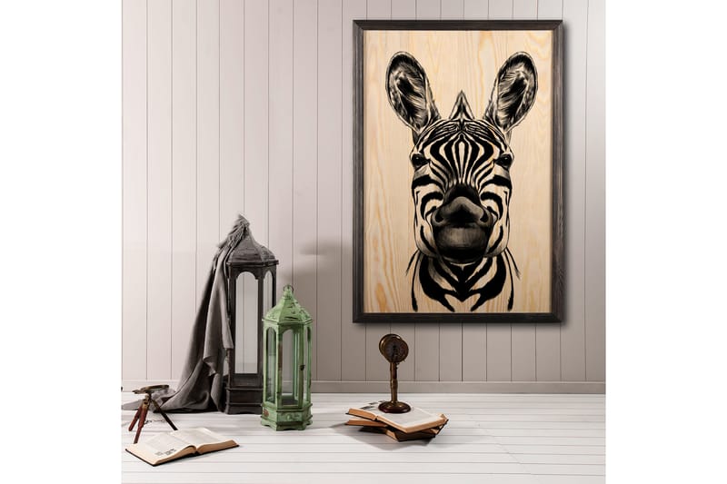 Dekorativ InnRammemet maling 50x70 cm - Flerfarget - Innredning - Bilder & kunst - Lerretsbilder