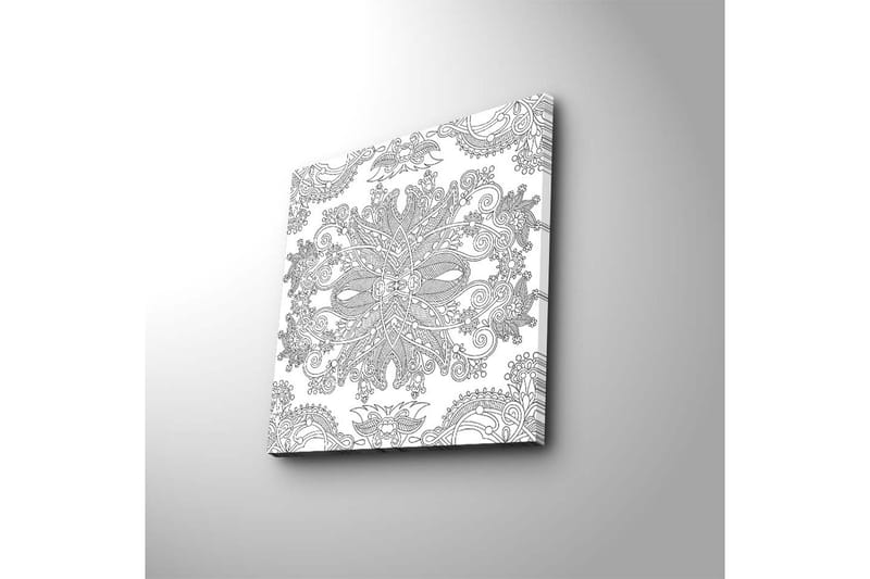 Dekorativ Male-Selv Canvasbilde - Flerfarget - Innredning - Bilder & kunst - Lerretsbilder