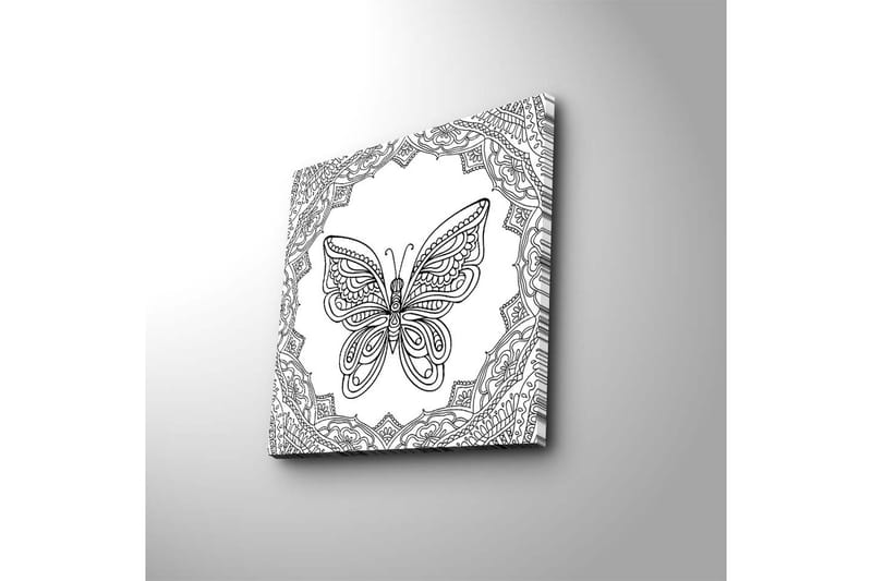 Dekorativ Male-Selv Canvasbilde - Flerfarget - Innredning - Bilder & kunst - Lerretsbilder