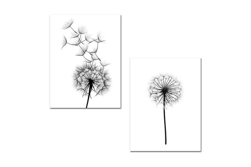 Dekorativ MDF-bilde 2 Deler - Flerfarget - Innredning - Bilder & kunst - Lerretsbilder