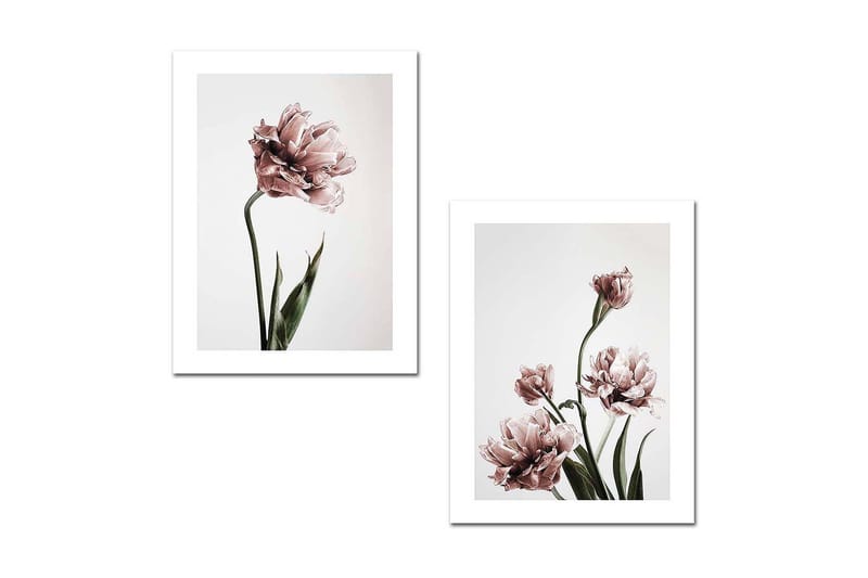 Dekorativ MDF-bilde 2 Deler - Flerfarget - Innredning - Bilder & kunst - Lerretsbilder
