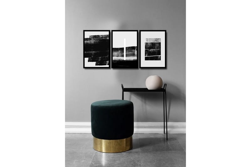 Dekorativ MDF-bilde 3 Deler - Flerfarget - Innredning - Bilder & kunst - Lerretsbilder
