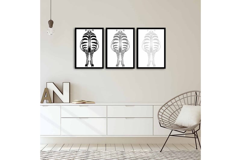 Dekorativ MDF-bilde 3 Deler - Flerfarget - Innredning - Bilder & kunst - Lerretsbilder