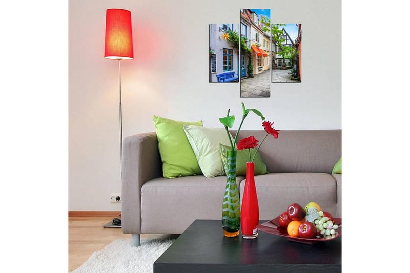 Dekorativ MDF-bilde 3 Deler - Flerfarget - Innredning - Bilder & kunst - Lerretsbilder