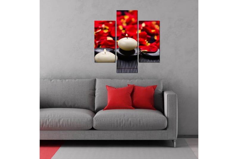 Dekorativ MDF-bilde 3 Deler - Flerfarget - Innredning - Bilder & kunst - Lerretsbilder
