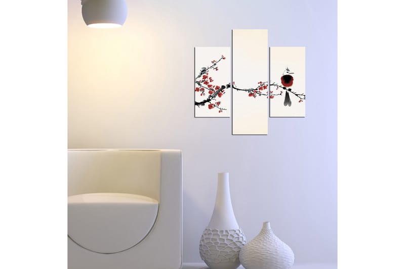 Dekorativ MDF-bilde 3 Deler - Flerfarget - Innredning - Bilder & kunst - Lerretsbilder