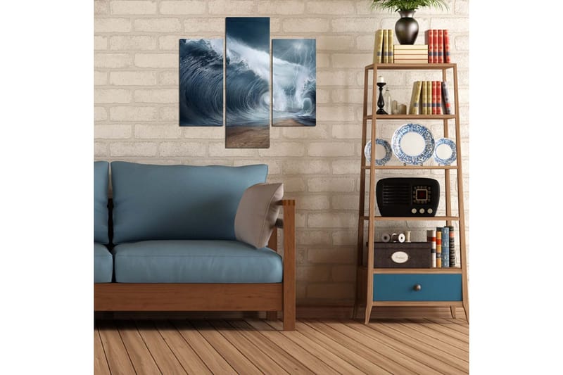 Dekorativ MDF-bilde 3 Deler - Flerfarget - Innredning - Bilder & kunst - Lerretsbilder