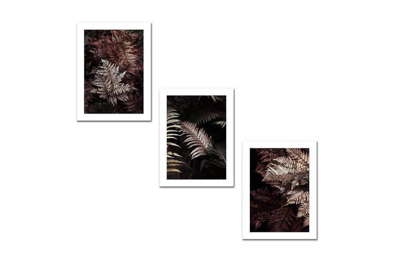 Dekorativ MDF-bilde 3 Deler - Flerfarget - Innredning - Bilder & kunst - Lerretsbilder