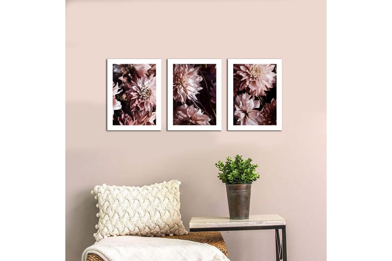 Dekorativ MDF-bilde 3 Deler - Flerfarget - Innredning - Bilder & kunst - Lerretsbilder