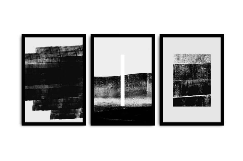 Dekorativ MDF-bilde 3 Deler - Flerfarget - Innredning - Bilder & kunst - Lerretsbilder