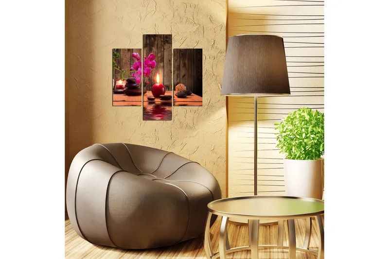 Dekorativ MDF-bilde 3 Deler - Flerfarget - Innredning - Bilder & kunst - Lerretsbilder