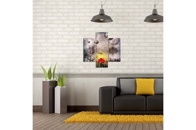 Dekorativ MDF-bilde 3 Deler - Flerfarget - Innredning - Bilder & kunst - Lerretsbilder