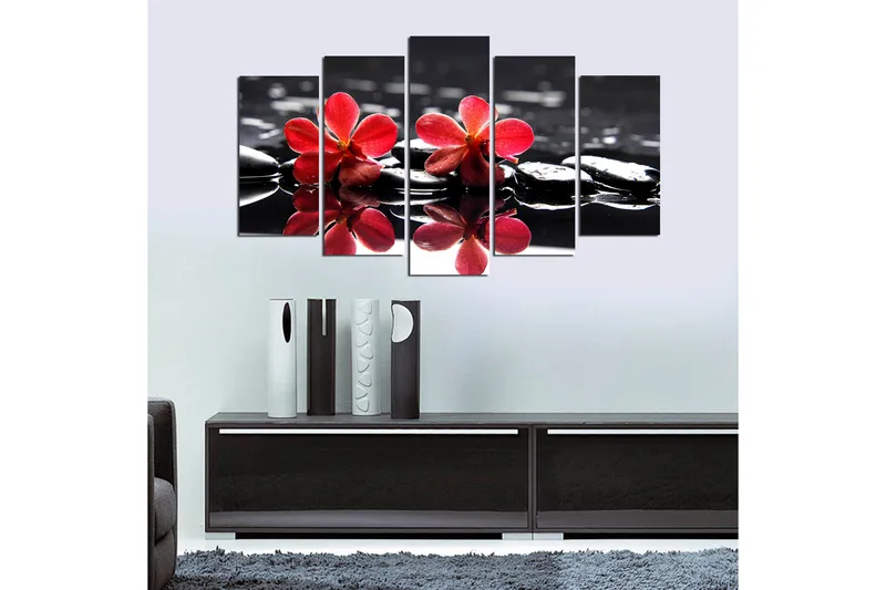 Dekorativ MDF-bilde 5 Deler - Flerfarget - Innredning - Bilder & kunst - Lerretsbilder