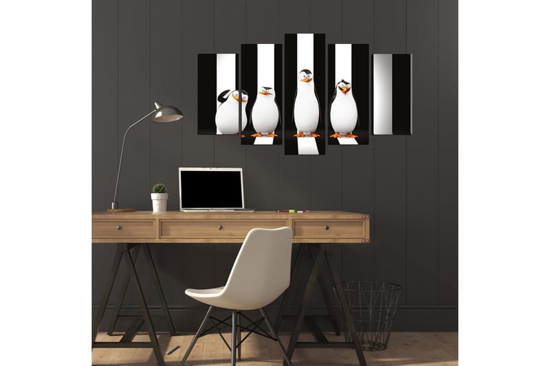 Dekorativ MDF-bilde 5 Deler - Flerfarget - Innredning - Bilder & kunst - Lerretsbilder