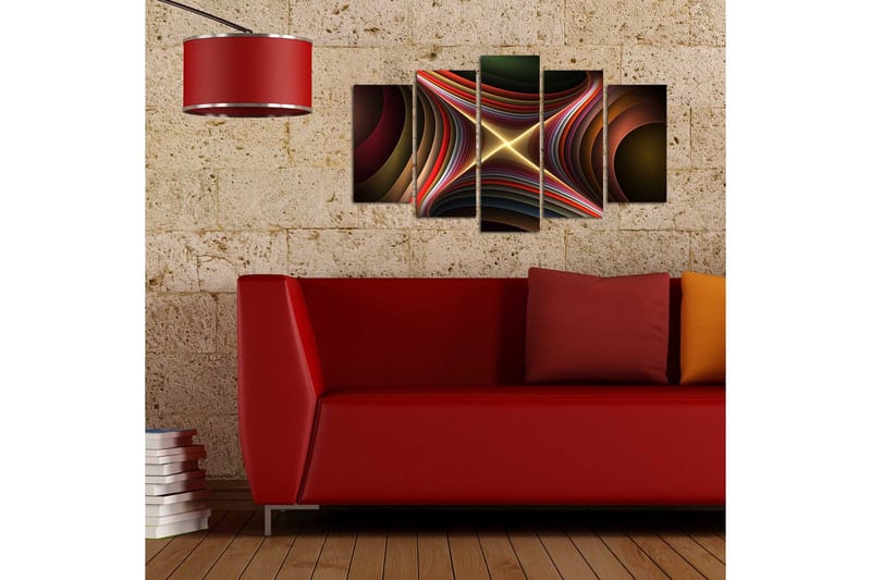 Dekorativ MDF-bilde 5 Deler - Flerfarget - Innredning - Bilder & kunst - Lerretsbilder