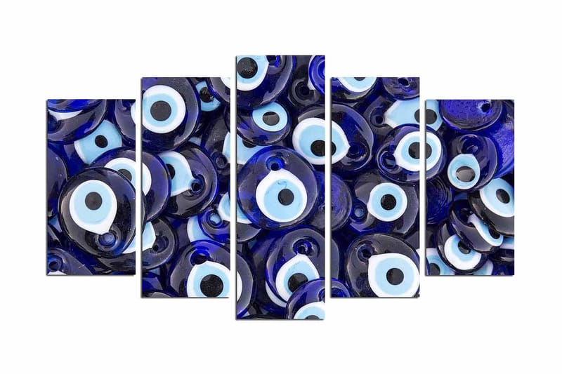 Dekorativ MDF-bilde 5 Deler - Flerfarget - Innredning - Bilder & kunst - Lerretsbilder