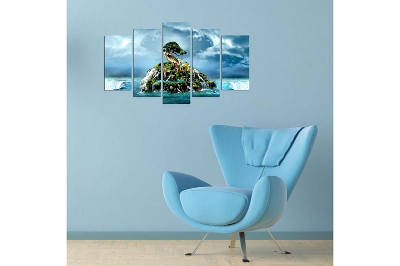 Dekorativ MDF-bilde 5 Deler - Flerfarget - Innredning - Bilder & kunst - Lerretsbilder